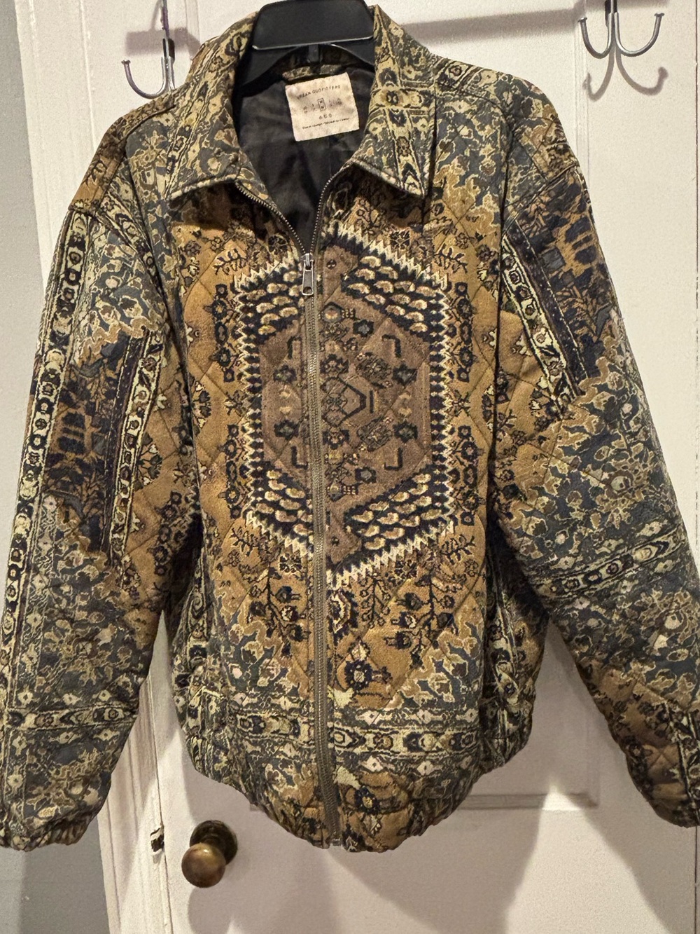 BDG Paisley Bomber Jacket Urban Outfitters